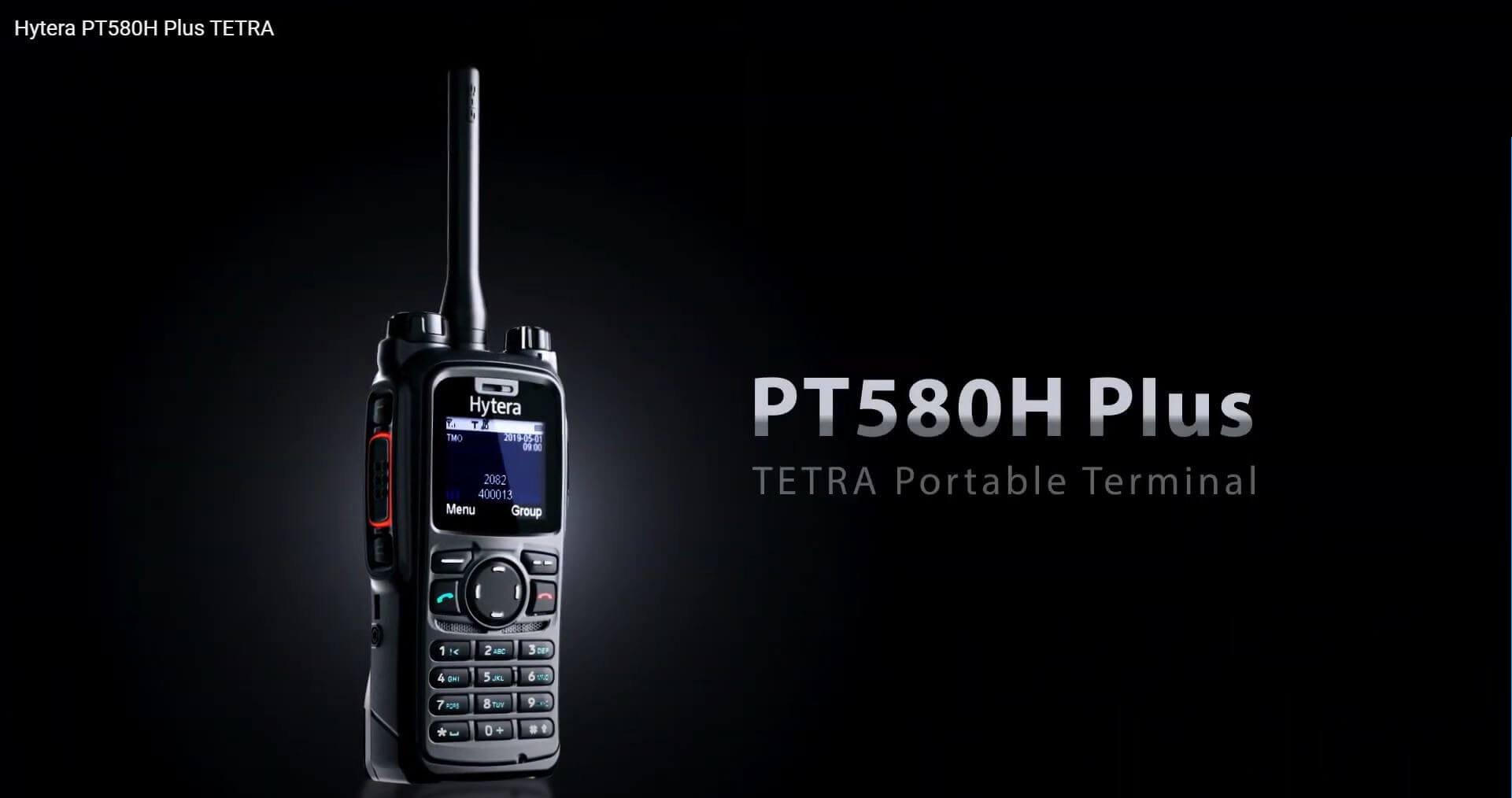 Radiotelefon TETRA Hytera PT580H Plus