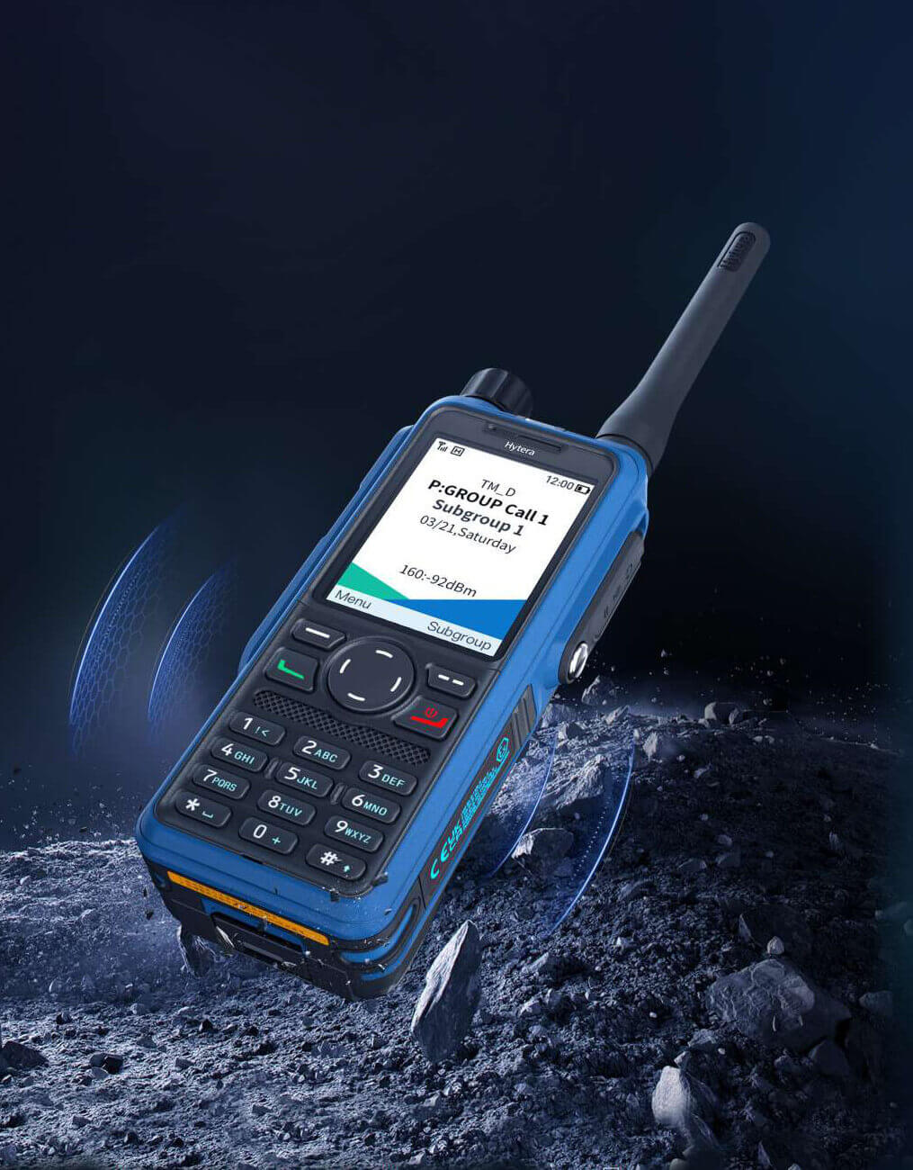 Hytera radiotelefon Atex HP795 EX iskrobezpieczny