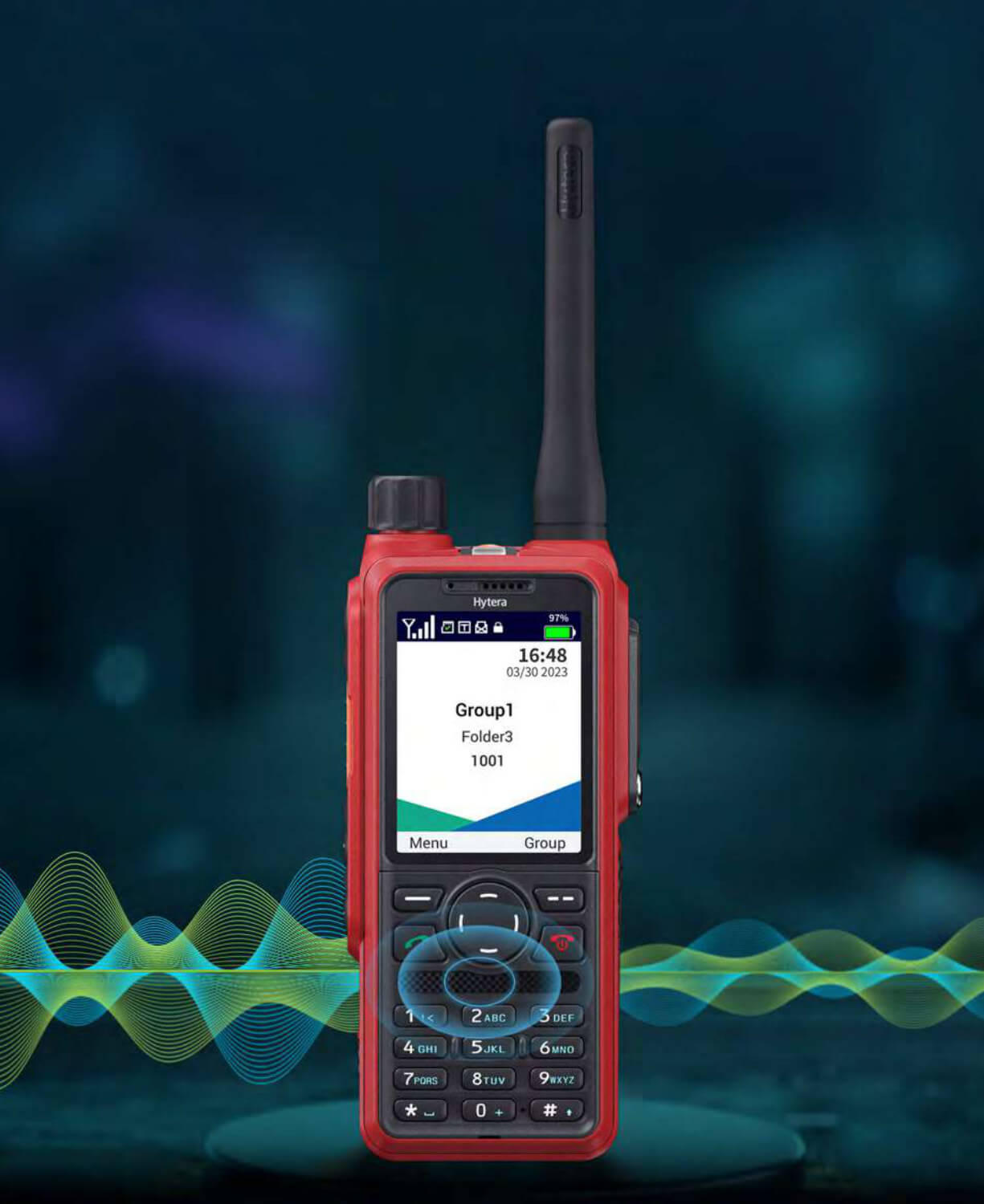 Hytera radiotelefon Atex PT890 Tetra EX