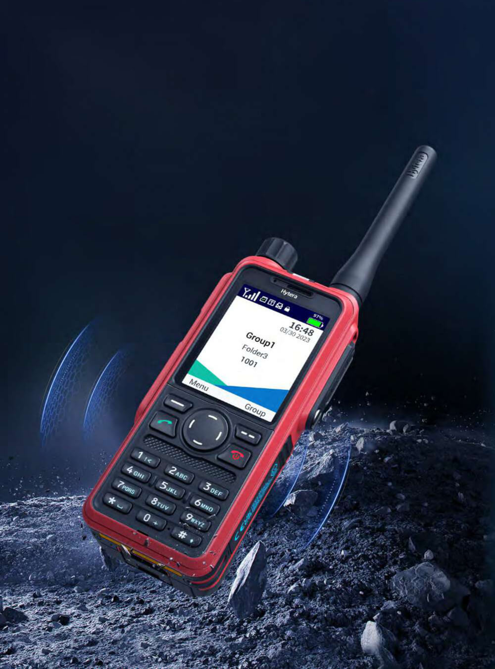 Hytera radiotelefon tetra Atex P890 EX iskrobezpieczny